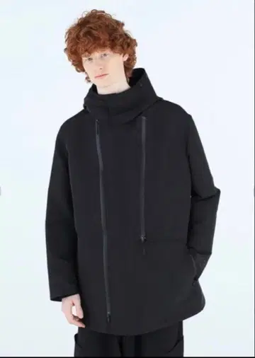 Y-3 나일론 후드티 마운틴 후드티