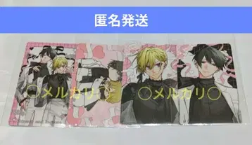 유루큥 BL 페어 신작 히라노와 카기우라 트레이딩 카드 전 4종