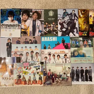 ARASHI 아라시 클리어 파일 영화 굿즈 라이브 굿즈 27장 묶음 판매