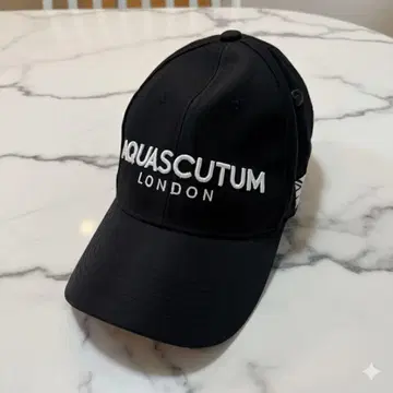 컨디션 최상 AQUASCUTUM 골프 캡 남성용
