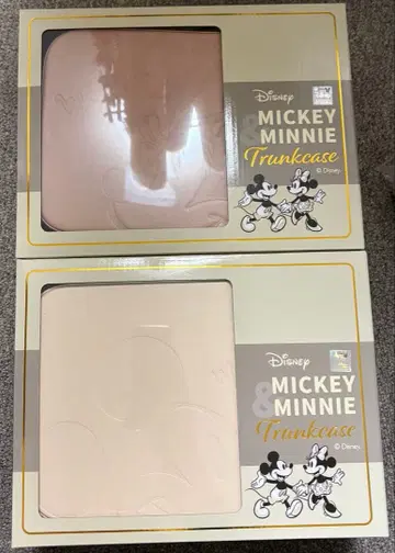 디즈니 미키 미니 트렁크 케이스 2세트