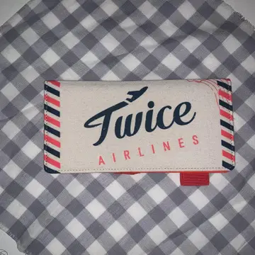 TWICE 여권 케이스 에어라인