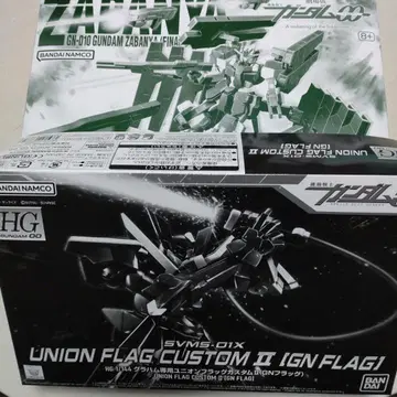 HG 건담 프라모델 사바냐 최종 결전 & UNION FLAG 커스텀 II
