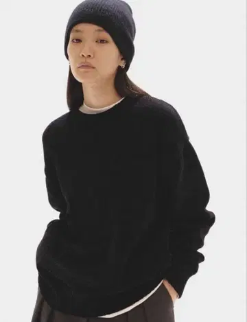 TODAYFUL Mallyarn Boyfriend Knit 블랙