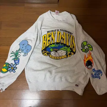벤 데이비스 그래픽 맨투맨 X-LARGE
