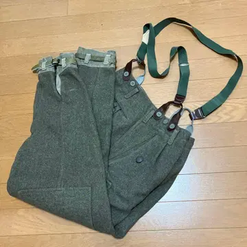 스웨덴군 M58 울 팬츠 그레이 데드스탁 카고