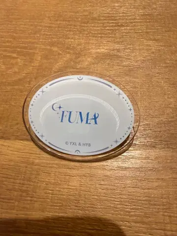 &TEAM FUMA 후우마 아크릴 배지 핀 배지