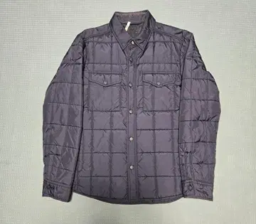 유니클로 퀼팅 셔츠 자켓 블루종 L 사이즈 솜 블랙