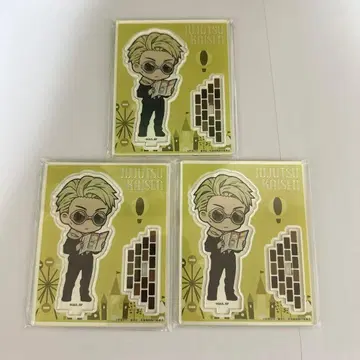 주술회전 요미우리랜드 나나미 켄토 아크릴 스탠드 3개 세트