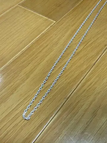 새상품 실버925 세로 체인 약 60cm 롱 체인 덤 포함