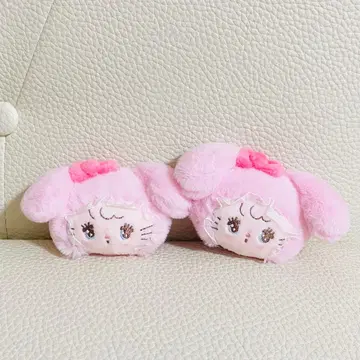 산리오 mikko 콜라보 헤어 클립 마이멜로디 캐미 앞머리 클립