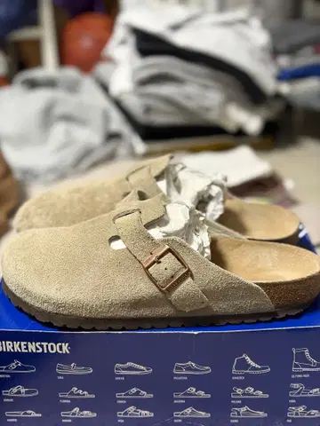 BIRKENSTOCK 베이지 샌들 42