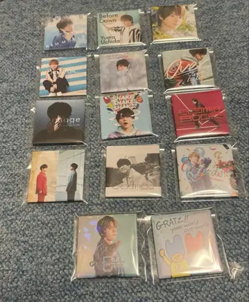 [12월 삭제] 우치다 유마 캔뱃지 14개 컴플리트