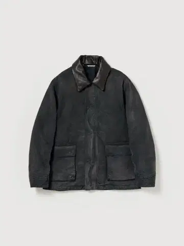 auralee 25aw duck blouson faded black