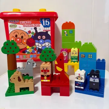 호빵맨 첫 블록 L 사이즈