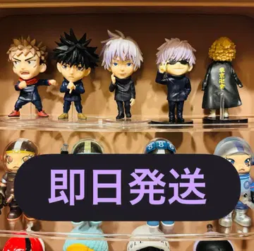 주술회전 캐릭터 피규어 4개 세트 덤 포함