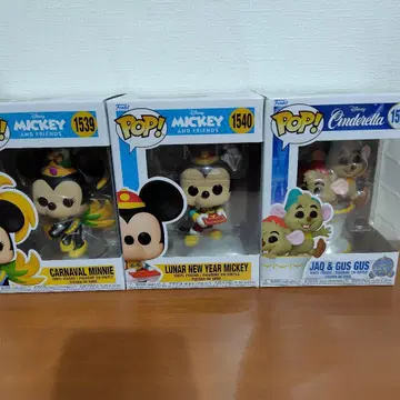 디즈니 피규어 세트 미니, 미키, 잭 & 가스