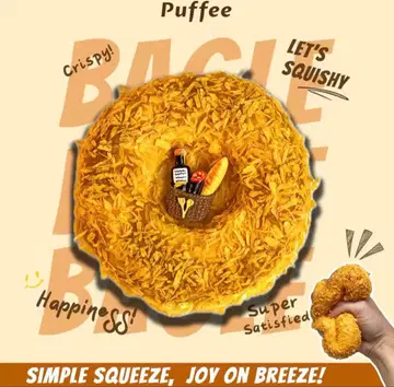 바삭바삭 스퀴즈 타바 스퀴즈 크리스피 베이글