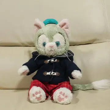 젤라토니 코스튬 더플 코트 세트 네이비 빨간색