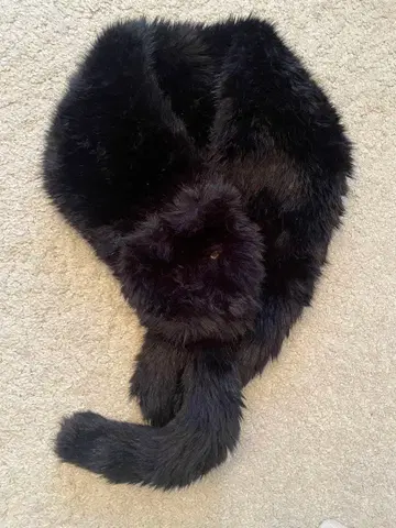 MARCBYMARCJACOBS 고양이 디자인 인조 모피 티펫