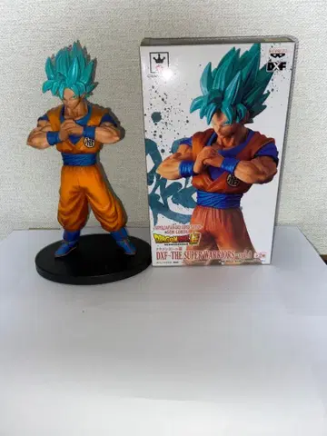 드래곤볼 초 파랑 머리 손오공 피규어 박스 있음