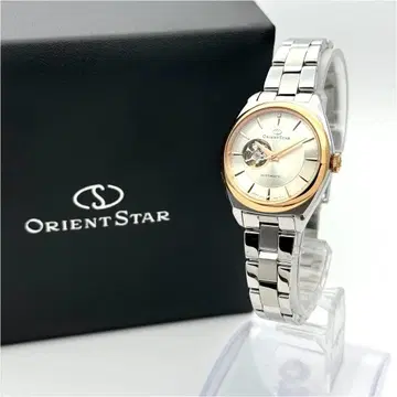 AT 오리엔트 스타 55C2-UAA0 실버 계열 다이얼 뒷면 투명