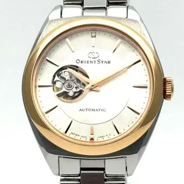 AT 오리엔트 스타 55C2-UAA0 실버 계열 다이얼 뒷면 투명