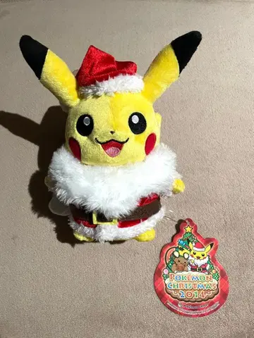 포켓몬 피카츄 봉제 인형 2014 크리스마스 포켓몬 센터