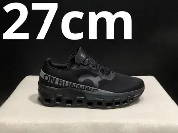 ON Cloudmonster 스니커즈 블랙 27cm