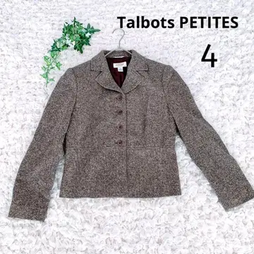 Talbots PETITES 울 자켓 [ 4 ] 실크 혼방