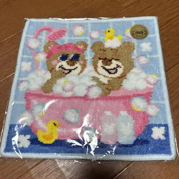 FEILER 목욕하는 곰 손수건