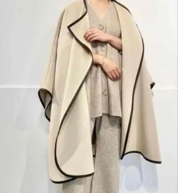 plage 플라주 판초 코트 아우터