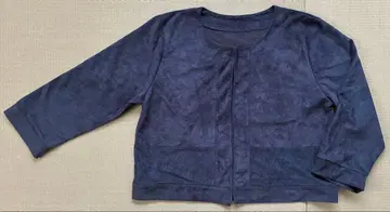 새상품급 스웨이드풍 볼레로 긴팔 가디건 겉옷