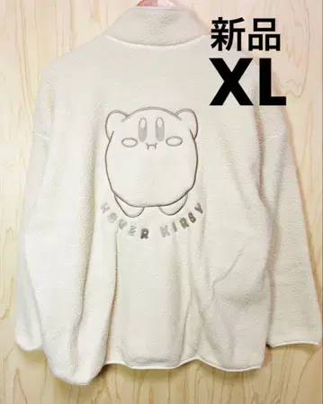 새상품 커비 플리스 자켓 내추럴 XL