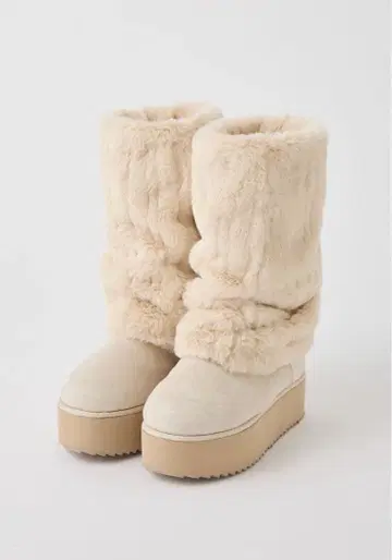 NICE CLAUP 2Way 페이크 어그 부츠