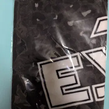 E.YAZAWA 페이스 타월 그레이/화이트 (표범 무늬)