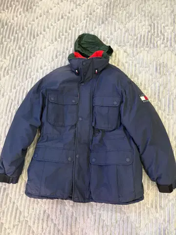 90s TOMMY HILFIGER 타미힐피거 다운 자켓