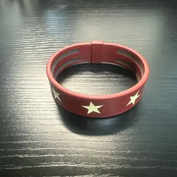 phiten by M 빨간색 러버 블레스