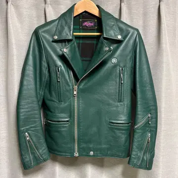 rotar 로터 라이더스 그린 M 가죽 소가죽