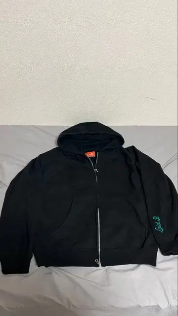 Laid.B 블랙 집업 후드티 후드티