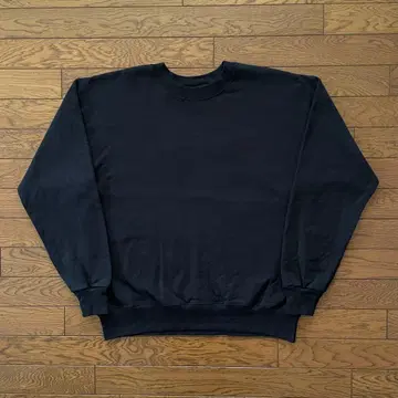 00s Hanes 맨투맨 블랙 무지 M