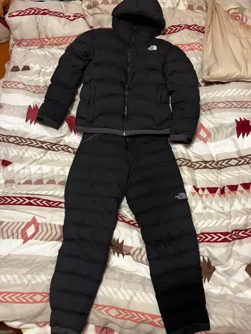 중고 아콩카과 후디, 다운 팬츠 세트 M