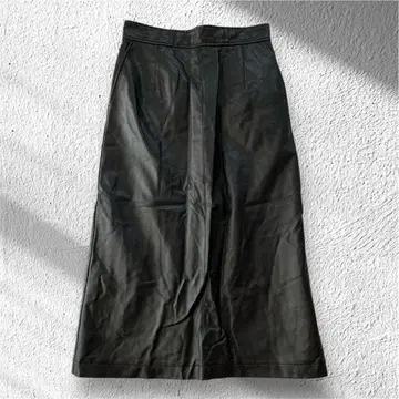 [ 마우지 ] 타이트 스커트 인조 가죽 백 슬릿 포켓 있음 2