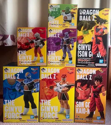 제일복권 드래곤볼 기뉴 특전대 습래 7종 세트