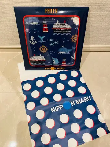 페이러 FEILER 니폰마루 한정판 손수건 일본마루