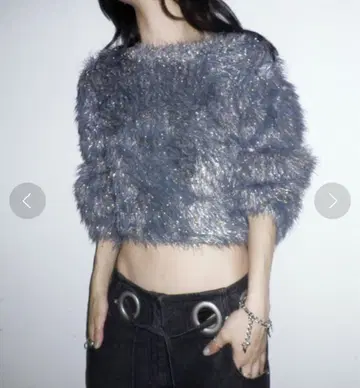 무스보레 musubore 페더얀 라메 니트