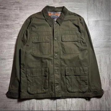 J.CREW 커버올 헌팅 자켓 체크 안감 XL 사이즈