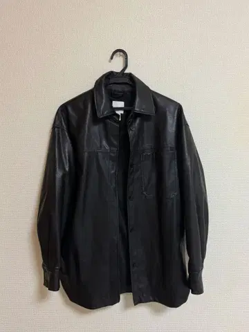 H&M 블랙 가죽 자켓 XS