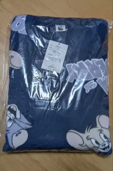 제리 프린트 파자마 네이비 새상품 L