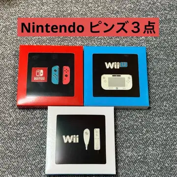 Nintendo Switch Wii U Wii 핀즈 세트 3점